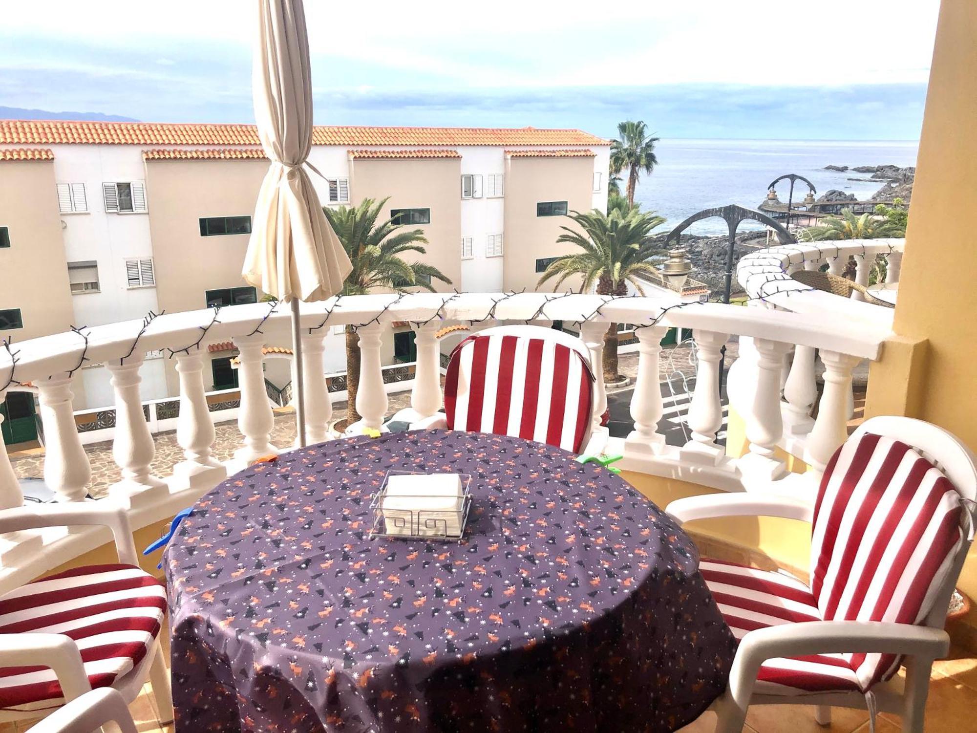Residencial La Mar Mit Meerblick Puerto de Santiago  Bagian luar foto